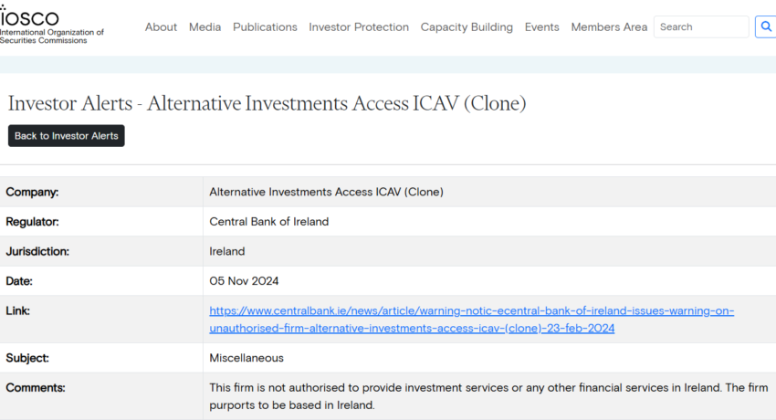 Alternative Investments Access ICAV Review