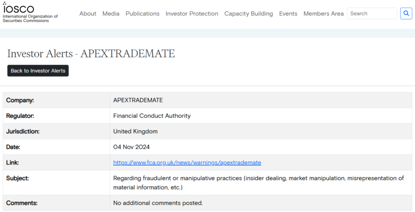 Apextrademate Review