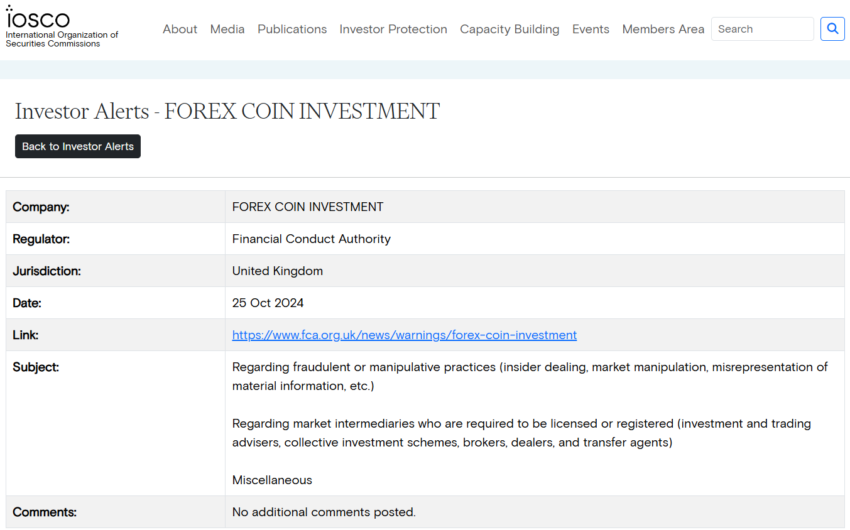 Forex Coin Investment Review